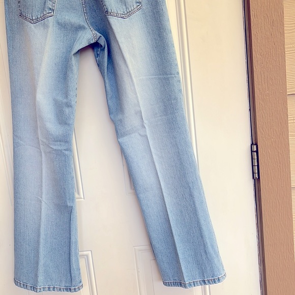 i.e. relaxed faded jeans. Size 12. Very comfortable. Made in Egypt. - Picture 14 of 16